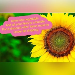 Don’t be afraid to send an offer! You want the items, I don’t lol!